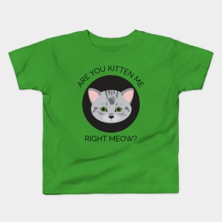 Are You Kitten Me Kids T-Shirt